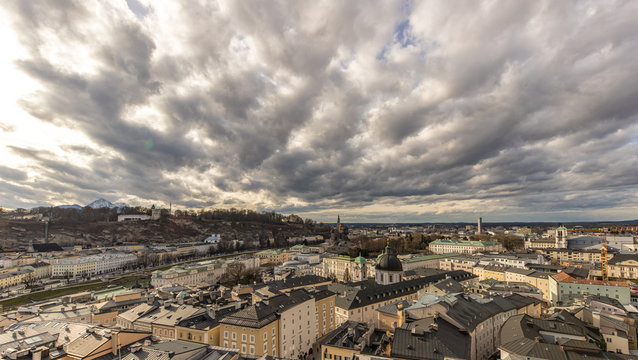 Salzburg im Winter