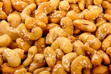 honey flavored  cashew 