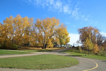 Autumn At Goverment House Park, Edmonton, Alberta