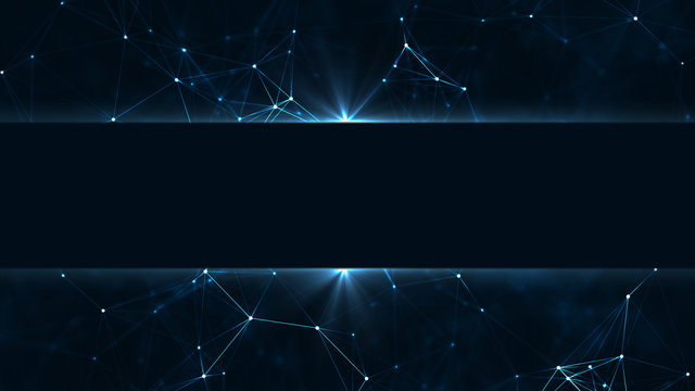 Technology plexus network concept.