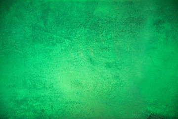 green glow of ice