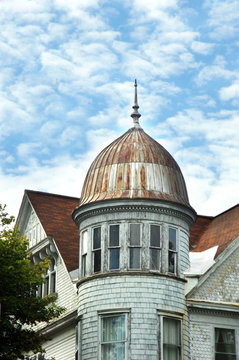 Copper top Dome on Home