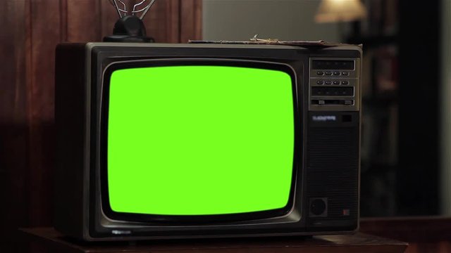  Vintage TV Green Screen. Static Noise. You can replace green screen with the footage or picture you want with &ldquo;Keying&rdquo; effect in AE  (check out tutorials on YouTube).