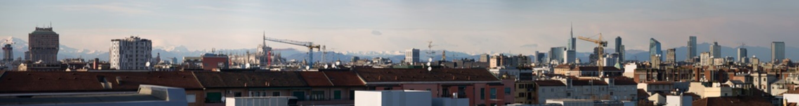 Panorama Milano panoramica
