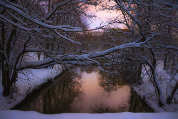 Winter river