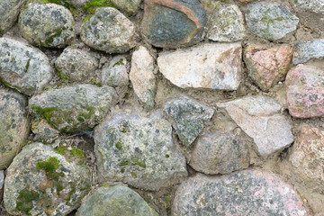 texture formed from stones