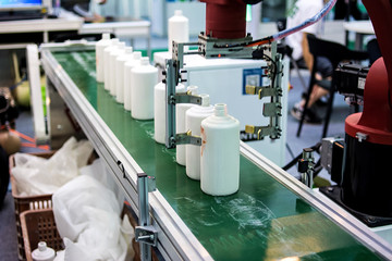 Ceramic bottle production workshop