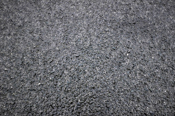Wet asphalt pavement surface texture