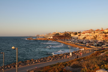 Fototapeta na wymiar Tel Aviv Beach moments 