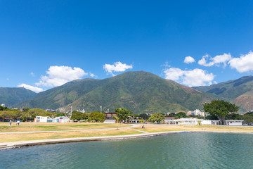 Beautiful View with Avila Mountain in Caracas Venezuela