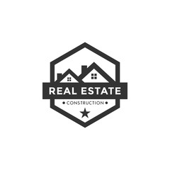 Real estate logo icon element design template