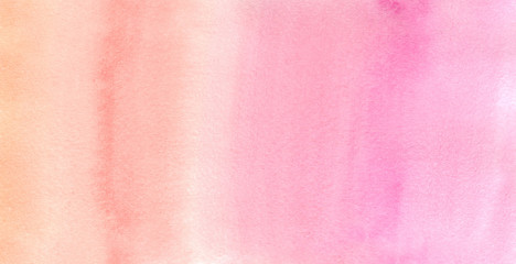 Watercolor ombre stripes background, for bright design text and tag,branding. color like yellow, orange, peach, red, pink, magenta, purple, violet, blue, turquoise, green, emerald, taupe, rainbow