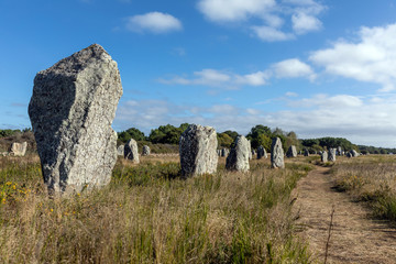 Site mégalithique de Carnac (Morbihan, France)