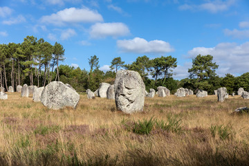 Site mégalithique de Carnac (Morbihan, France)