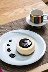 cake served on the table 