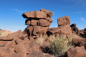 Giant playground - a bizarre and beautiful rock landscape near Keetmanshoop - Namibia Africa