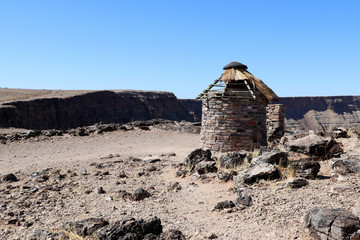 old hut at the Fish River Canyon - Namibia