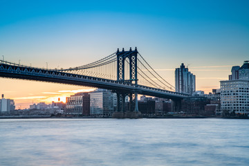 Fototapeta na wymiar Manhattan bridge