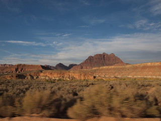 Fototapeta na wymiar desert Nevada, États-Unis
