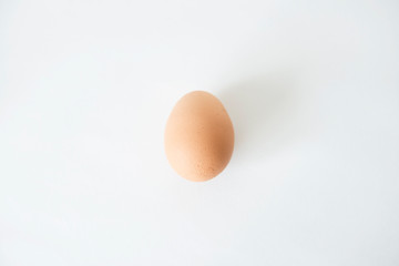 Eggs with white background , one easter eggs