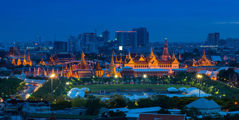 Fototapeta na wymiar The Grand Palace Thailand