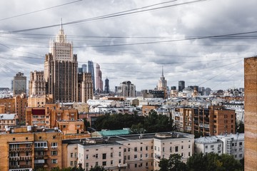 Moscow residential areas of the center