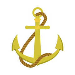 Anchor vector design illustration