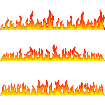 Fire flame vector design illustration