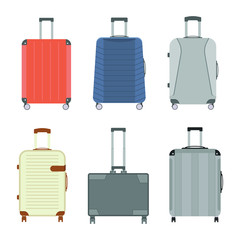 Travel luggage vector design illustration