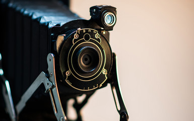 Vintage Camera in studio