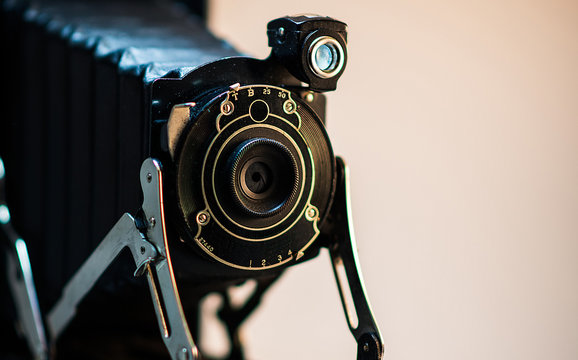 Vintage Camera in studio