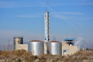 Fábrica en funcionamiento