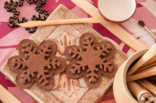Ceramic Christmas decoration