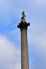 Nelson’s Column, Trafalgar Square. London, United Kingdom.