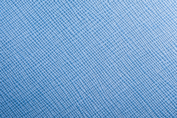 Fototapeta na wymiar background or texture of blue natural leather closeup