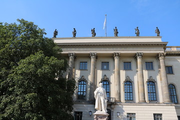 Humboldt-Universität at Unter den Linden in Berlin, Germany