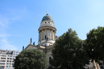 Deutscher Dom church at Gendarmenmarkt in Berlin, Germany