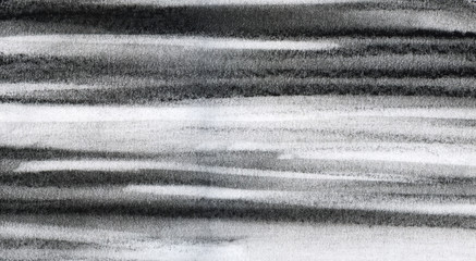 Abstract background. White and black strokes. Hand-drawn pastel illustration.