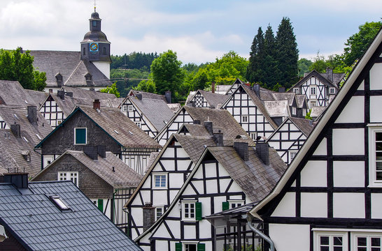Historischer Stadtkern von Freudenberg im Siegerland