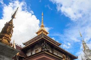 Fototapeta premium Wat Pa Daraphirom Temple (Mae Rim) Chiang Mai,Thailand