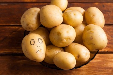 surprised potato