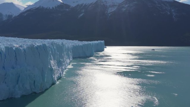 Perito Moreno Glacier in the Los Glaciares National Park in Argentina