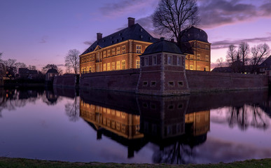 Barockschloss Ahaus-Gartenfront