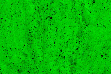 Green-Black-White Aged Grunge Wall Background. Old Weathered Peeled Painted Plaster Backdrop. Abstract Antique Cracked Stain Texture Background. Damaged Retro Stucco Scratched Pattern