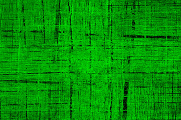 Obraz premium Green-Black-White Aged Grunge Wall Background. Old Weathered Peeled Painted Plaster Backdrop. Abstract Antique Cracked Stain Texture Background. Damaged Retro Stucco Scratched Pattern