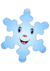 Snowflake Cartoon emoticon