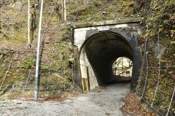 玄倉林道の第七号隧道