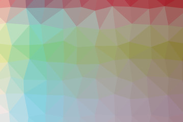 Naklejka premium Abstract Low-Poly Triangular Modern Geometric Background. Colorful Polygonal Mosaic Pattern Template. Repeating Routine With Triangles. Origami Style With Gradient. Futuristic Design Backdrop