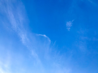 blue sky with clouds