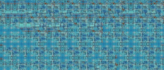 Colorful seamless wide grunge background with abstract pattern